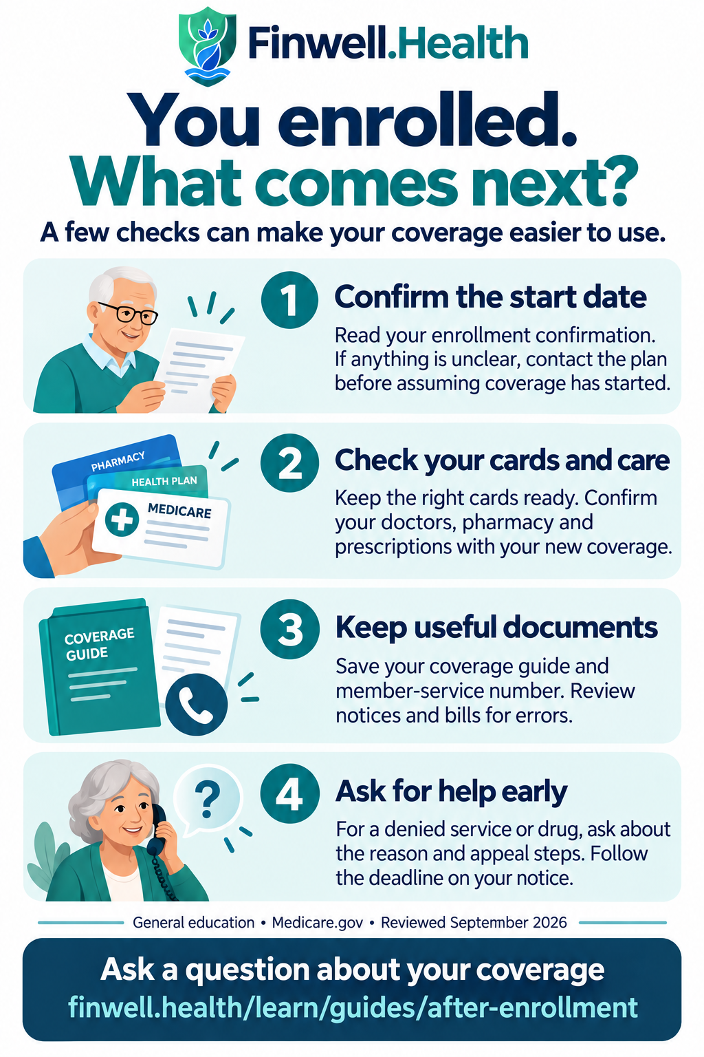 You enrolled. What comes next?. Read the full text using the link below.
